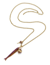 Load image into Gallery viewer, Long Fish Pendant Necklace - N2-2656
