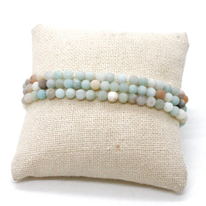 Amazonite Stretch Short Necklace or Bracelet - NS-AZ