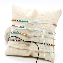Load image into Gallery viewer, Bundle of Four Subtle Seed Bead Bracelets - B8-038
