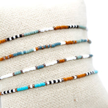 Load image into Gallery viewer, Bundle of Four Subtle Seed Bead Bracelets - B8-038
