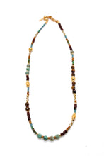 Load image into Gallery viewer, African Turquoise Earth Tone Mix Necklace -French Flair Collection-
