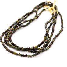 Load image into Gallery viewer, Delicate Faceted Mini Semi Precious Stone Beaded Necklace - N9-115
