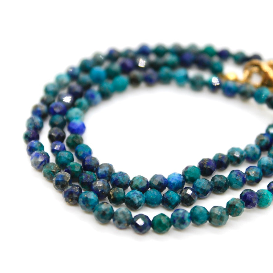 Short Phoenix Lapis Lazuli Stone Necklace - N9-200PLL