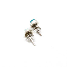 Load image into Gallery viewer, Genuine American Indian Turquoise Navajo Stud Earrings
