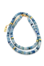 Load image into Gallery viewer, Natural Stone Short Necklace with Gold -Stone Collection-
