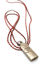 Load image into Gallery viewer, Buddha Necklace 43 - Long Buddha Crochet Necklace - One of a Kind -
