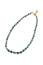 Load image into Gallery viewer, Simple Semi Precious Stone and 24K Gold Plate Necklace -French Flair Collection-
