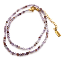 Load image into Gallery viewer, Short Amethyst Phantom Stone Necklace - N9-200AQ
