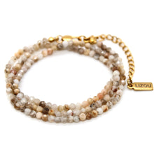 Load image into Gallery viewer, Short Suiseki Stone Necklace - N9-200SK
