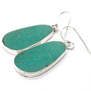 American Indian Sterling and Turquoise Navajo Earrings