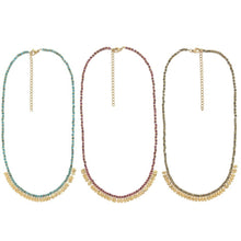 Load image into Gallery viewer, Gold Mini Line Necklace - N2-2651
