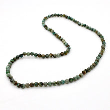 Load image into Gallery viewer, Faceted African Turquoise Stretch Necklace or Bracelet - NS-AF
