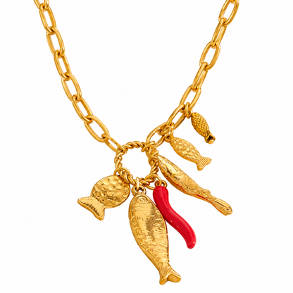 Sample Sale Item - Fish Necklace - SS13