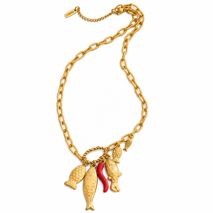 Sample Sale Item - Fish Necklace - SS13