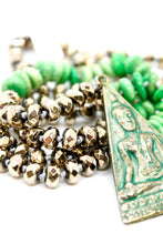 Load image into Gallery viewer, Buddha Necklace 5 - Pyrite Mix
