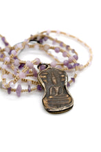 Load image into Gallery viewer, Buddha Necklace 6 - Amethyst Stone
