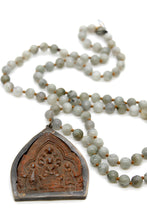Load image into Gallery viewer, Buddha Necklace 14 - Labradorite
