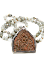 Load image into Gallery viewer, Buddha Necklace 14 - Labradorite
