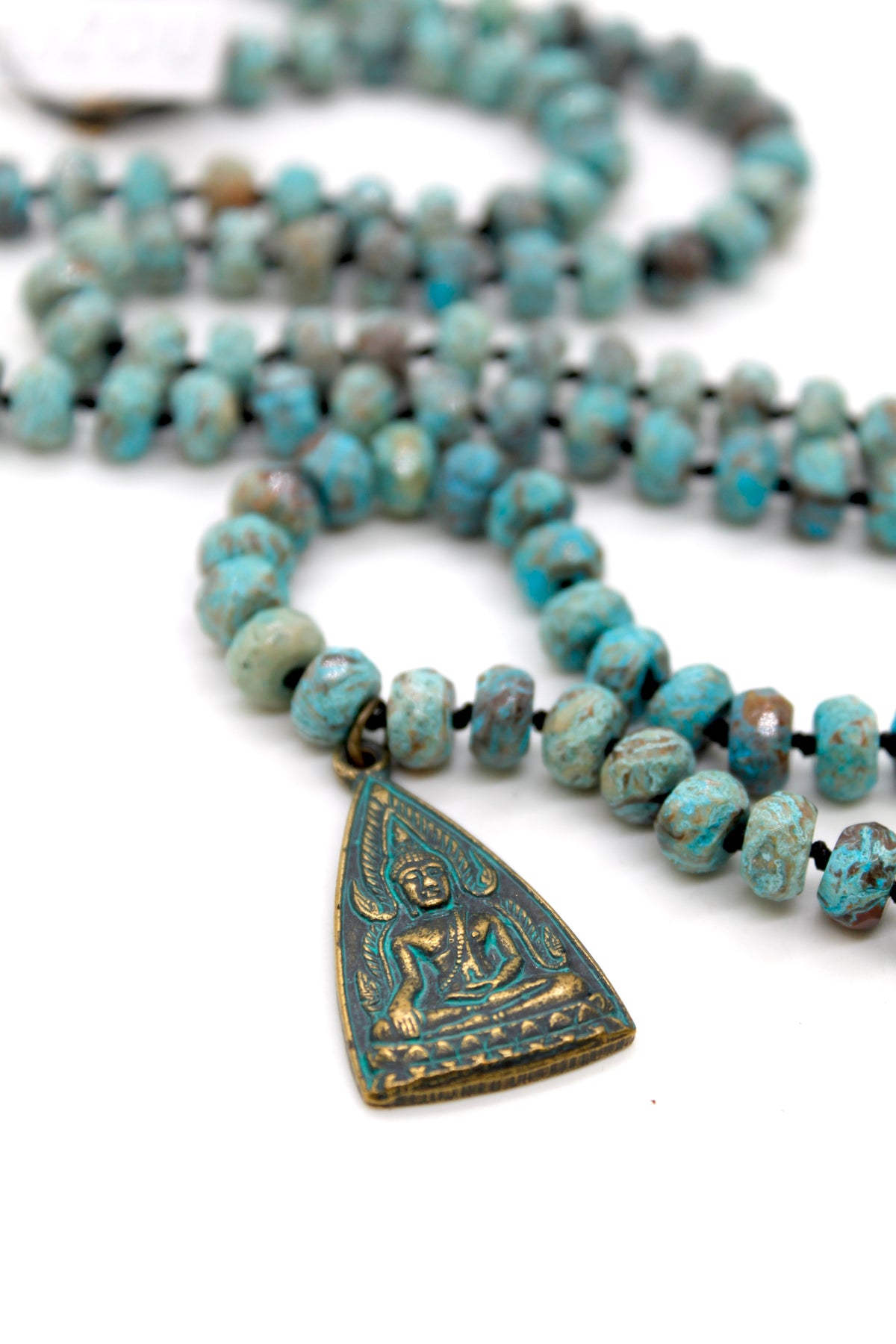 Buddha Necklace 16 - Jasper