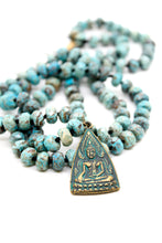 Load image into Gallery viewer, Buddha Necklace 16 - Jasper
