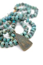 Load image into Gallery viewer, Buddha Necklace 16 - Jasper

