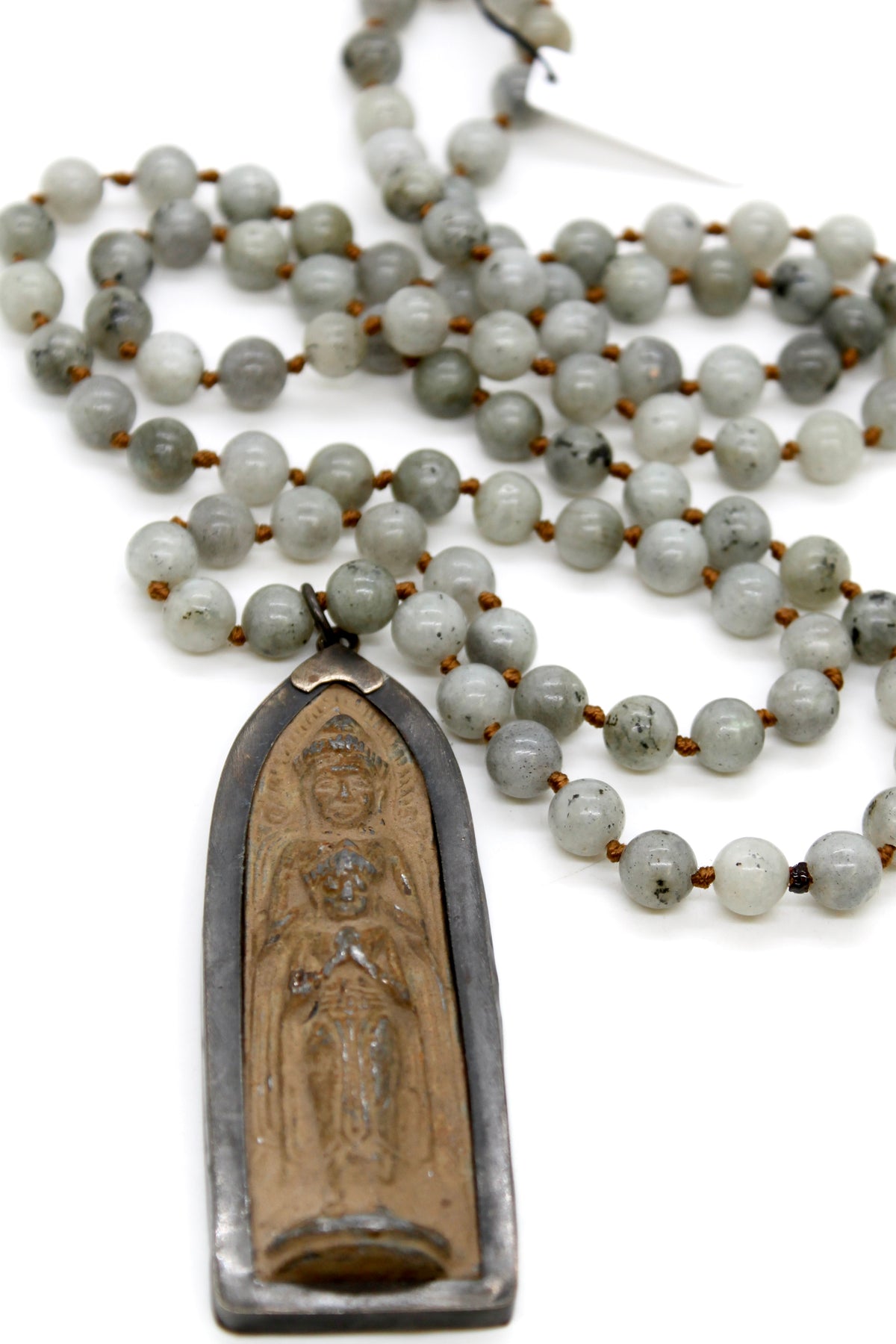 Buddha Necklace 19 - Labradorite