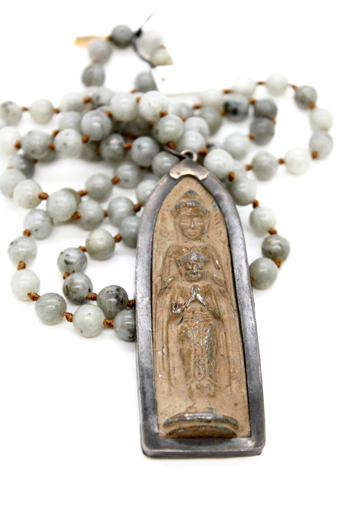 Buddha Necklace 19 - Labradorite