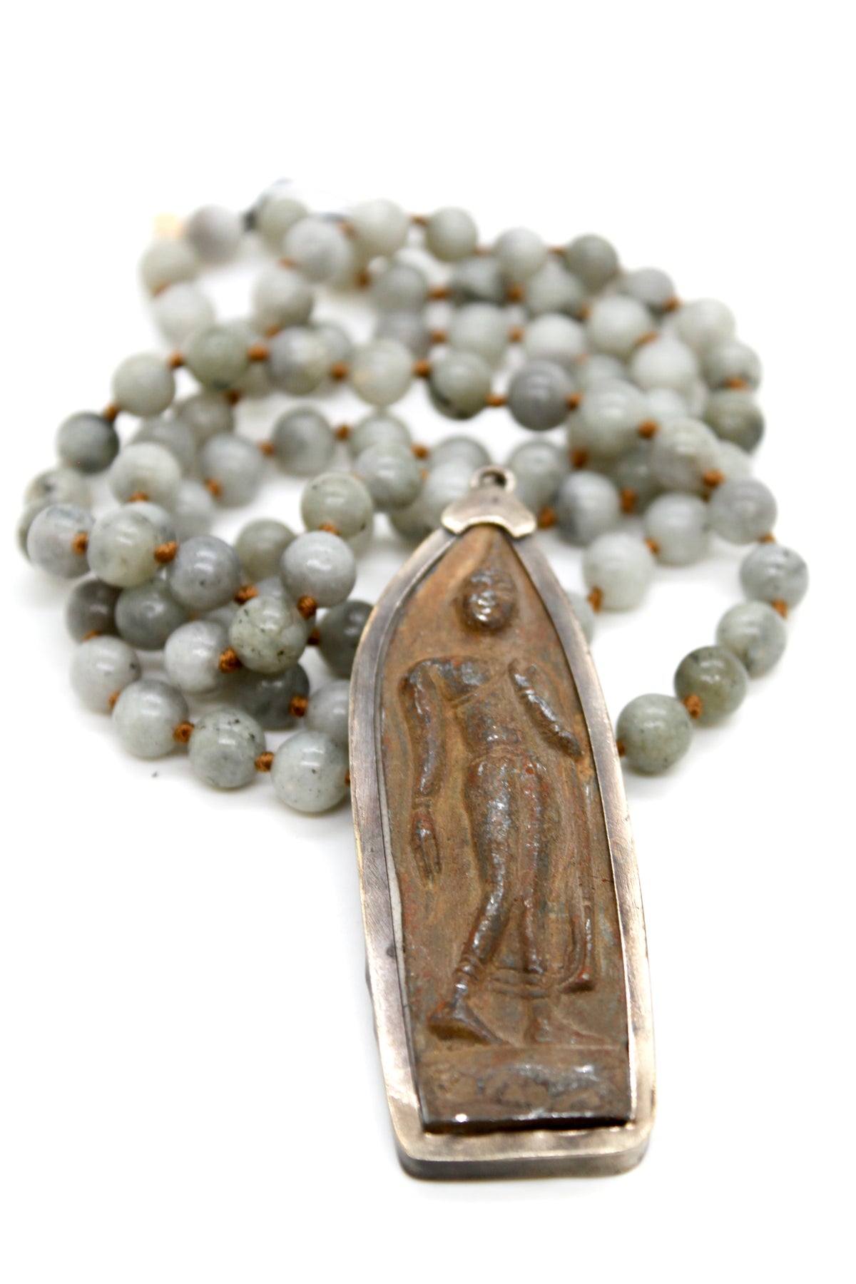 Buddha Necklace 21 - Labradorite