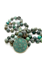 Load image into Gallery viewer, Buddha Necklace 31 - African Turquoise
