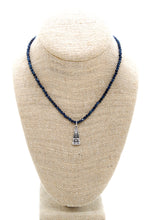 Load image into Gallery viewer, Buddha Necklace 38 - Sapphire
