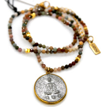 Load image into Gallery viewer, Buddha Necklace 41 - Alashan Agate
