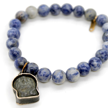 Buddha Bracelet 1 - Sodalite