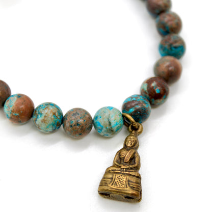 Buddha Bracelet 3 - Turquoise