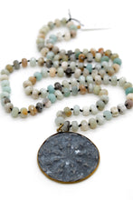 Load image into Gallery viewer, Buddha Necklace 46 - Amazonite
