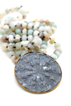Load image into Gallery viewer, Buddha Necklace 46 - Amazonite
