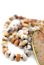 Load image into Gallery viewer, Buddha Necklace 49 - Crazy Agate
