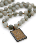 Load image into Gallery viewer, Buddha Necklace 52 - Labradorite
