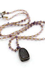 Load image into Gallery viewer, Buddha Necklace 54 - Amethyst

