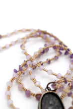 Load image into Gallery viewer, Buddha Necklace 54 - Amethyst
