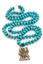 Load image into Gallery viewer, Buddha Necklace 59 - Turquoise
