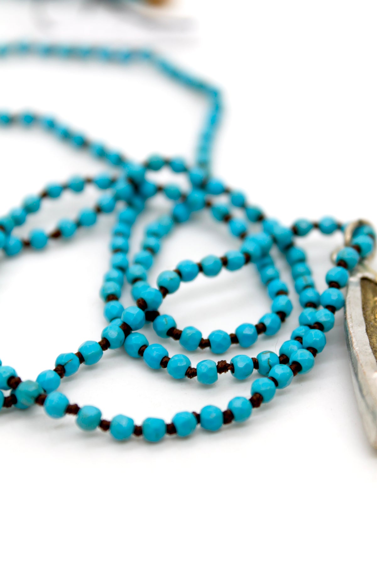 Buddha Necklace 62 - Turquoise