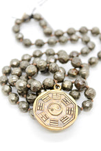 Load image into Gallery viewer, Buddha Necklace 64 - Pyrite
