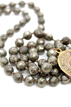 Load image into Gallery viewer, Buddha Necklace 64 - Pyrite
