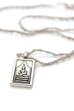 Load image into Gallery viewer, Buddha Necklace 74 - Crochet Style

