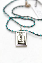 Load image into Gallery viewer, Buddha Necklace 75 - Crochet Style
