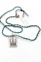 Load image into Gallery viewer, Buddha Necklace 75 - Crochet Style
