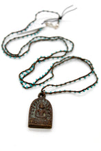 Load image into Gallery viewer, Buddha Necklace 81 - Crochet Style
