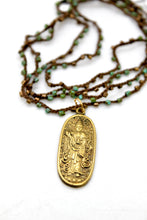 Load image into Gallery viewer, Buddha Necklace 83 - Crochet Style
