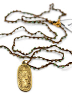 Load image into Gallery viewer, Buddha Necklace 83 - Crochet Style
