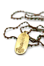 Load image into Gallery viewer, Buddha Necklace 83 - Crochet Style
